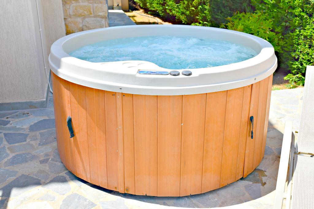 Villa Lalianda Sandy Beach Villas - Private Pool - Jacuzzi - Private Beach Area Polis Exterior foto