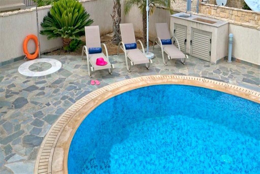 Villa Lalianda Sandy Beach Villas - Private Pool - Jacuzzi - Private Beach Area Polis Exterior foto